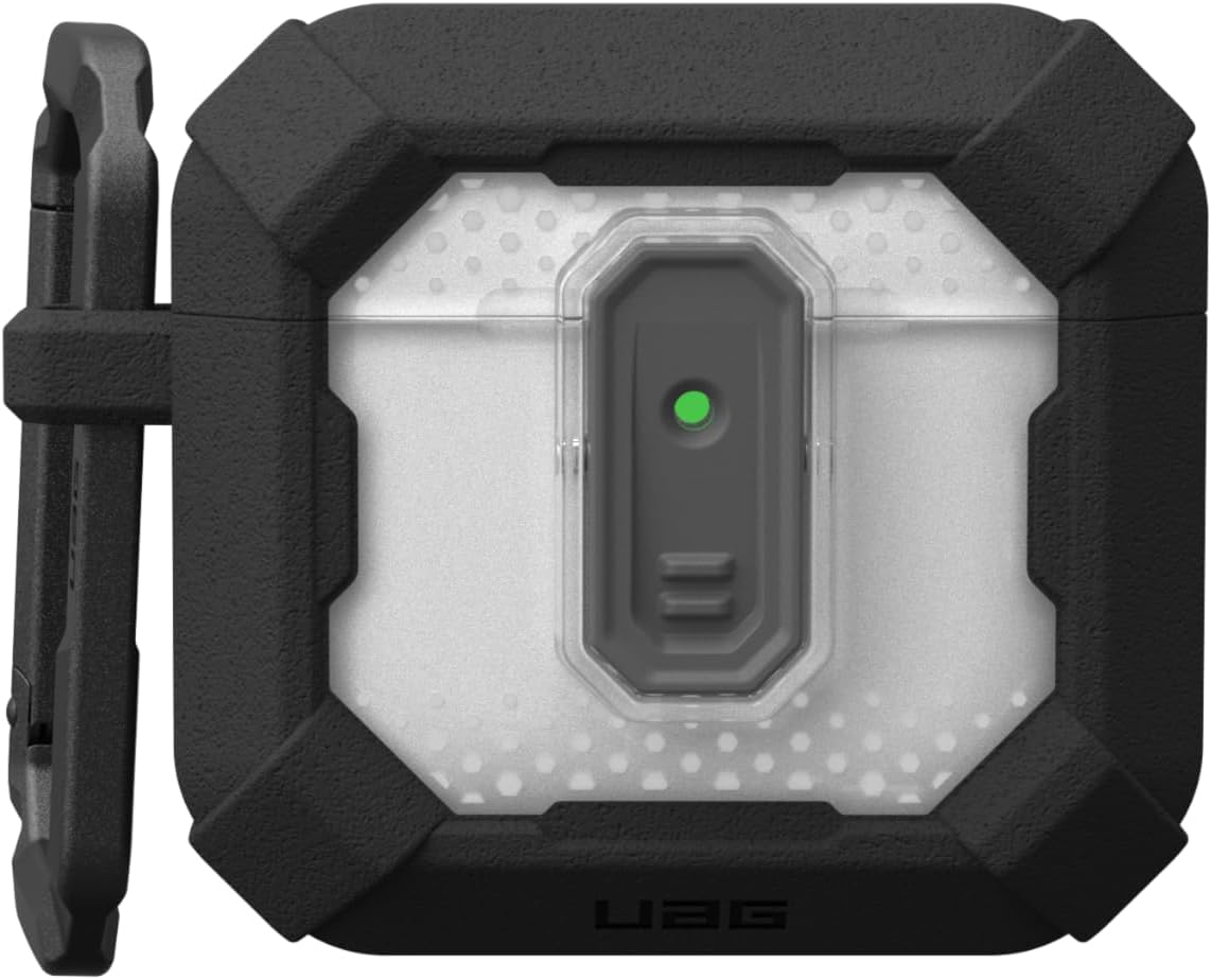 Чехол для наушников UAG for AirPods (Gen 4, 2024), Plasma, Black (104129114040)