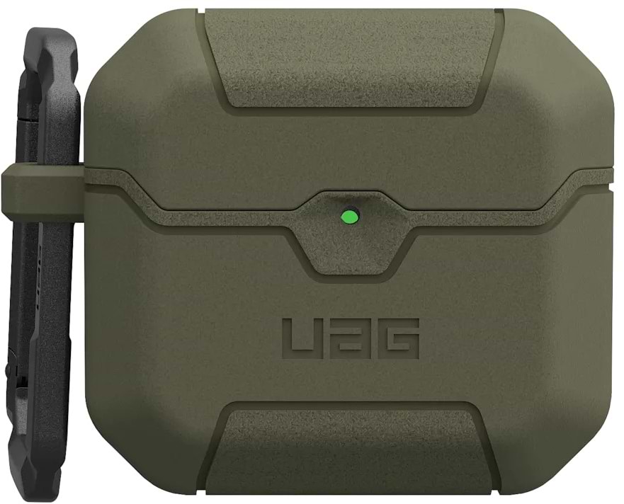 Чохол для навушників UAG for AirPods (Gen 4, 2024), Scout, Olive Drab (104130117272) - Фото 1