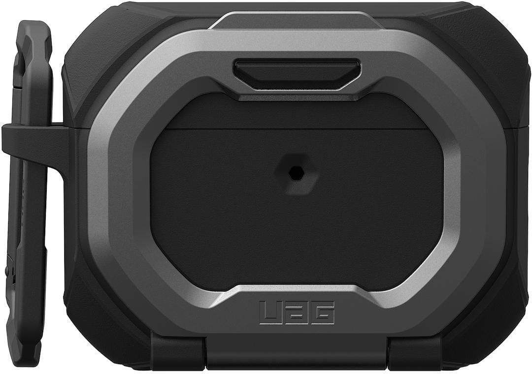 Чохол для навушників UAG for AirPods Pro Gen 3 2025 Black/Silver (104131114034)