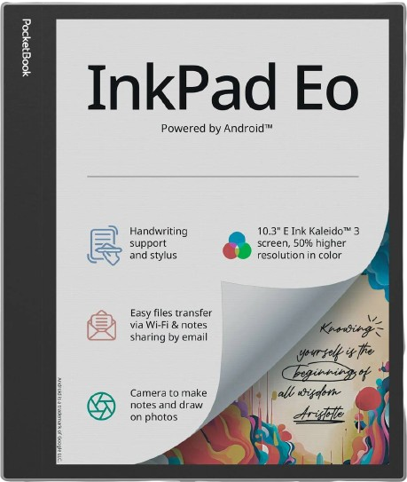 Электронная книга PocketBook 1042 InkPad Eo, Mist Grey (PB1042-M-CIS)