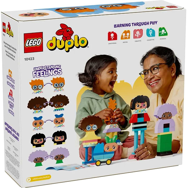 Фото - Конструктор LEGO DUPLO Town Конструктор людей із сильними емоціями (10423)