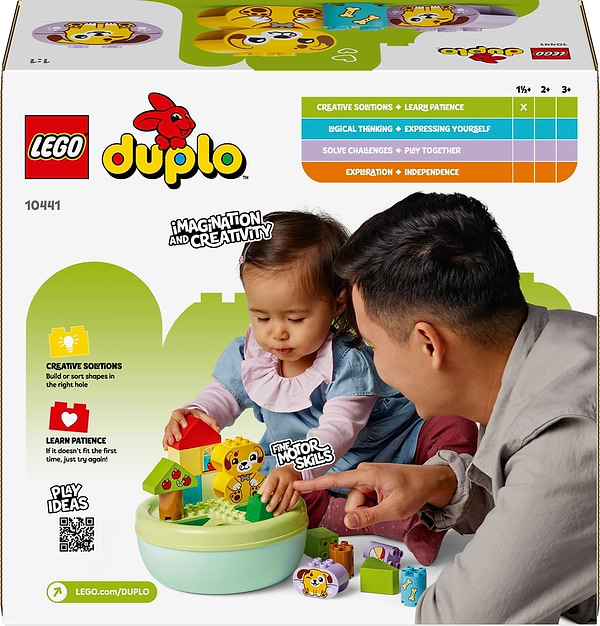 Фото - Конструктор LEGO DUPLO My First Сортувальник фігур: будинок для цуценят (10441)