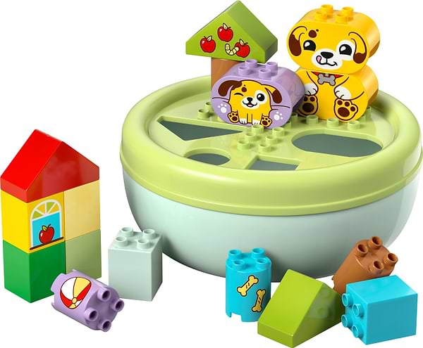 Фото - Конструктор LEGO DUPLO My First Сортувальник фігур: будинок для цуценят (10441)