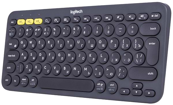 Фото - Клавіатура бездротова Logitech K380 Black (920-007584)