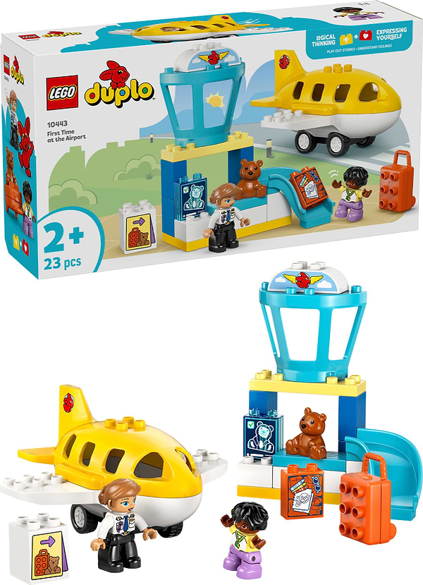 Фото - Конструктор LEGO DUPLO Town Уперше в аеропорту (10443)