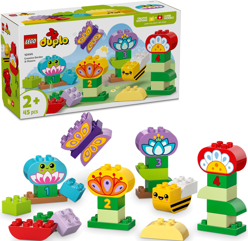 Конструктор LEGO DUPLO Town Творчий сад і квіти (10444) - Фото 1