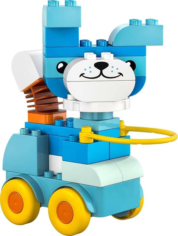 Фото - Конструктор LEGO DUPLO Town Тварини на колесах 3в1 (10448)