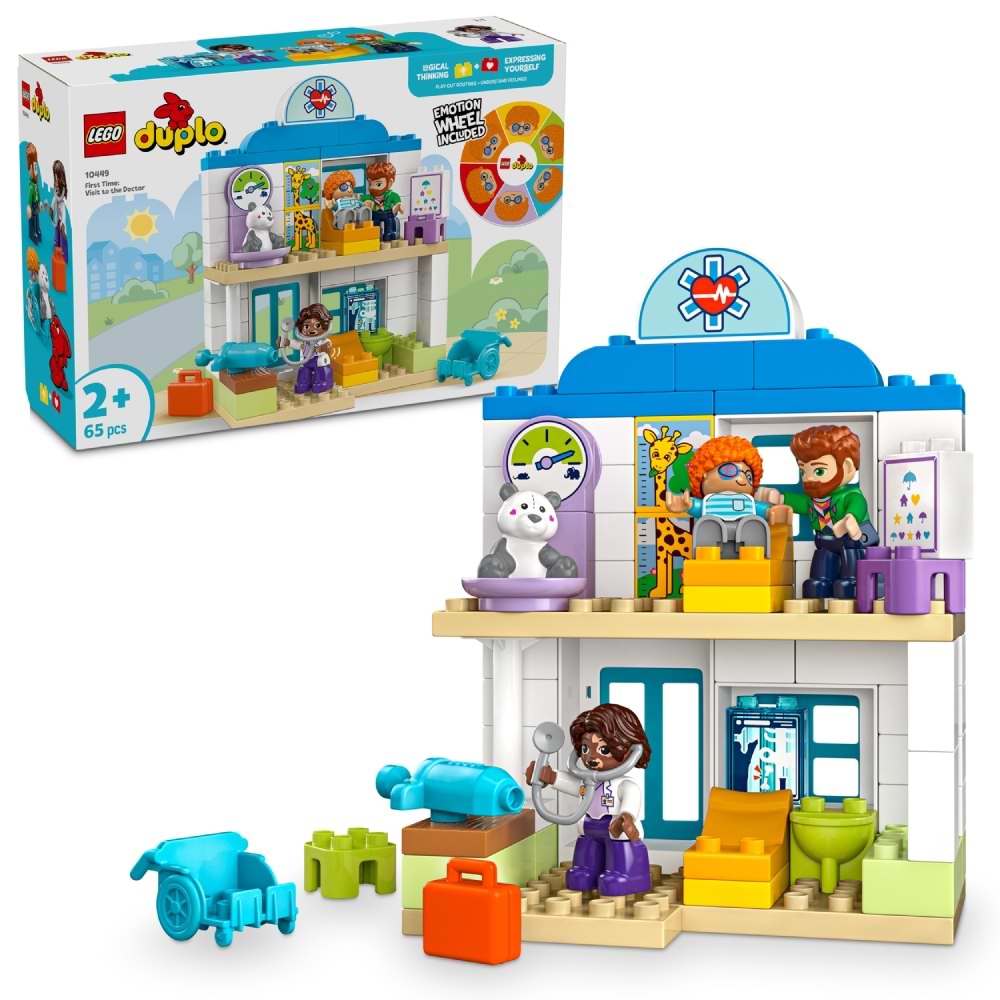 Конструктор LEGO DUPLO │ Disney Уперше: візит до лікаря (10449) - Фото 1