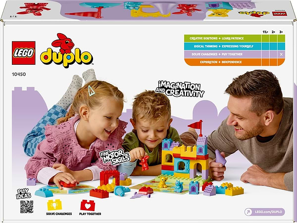 Фото - Конструктор LEGO DUPLO Town Игра «Замок Хопси» (10450)