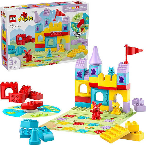 Фото - Конструктор LEGO DUPLO Town Игра «Замок Хопси» (10450)