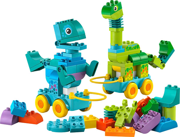 Фото - Конструктор LEGO DUPLO Town Динозаври на колесах 3в1 (10451)