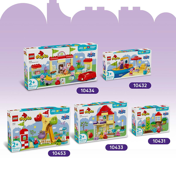 Фото - Конструктор LEGO DUPLO Peppa Pig Туристический поход (10452)