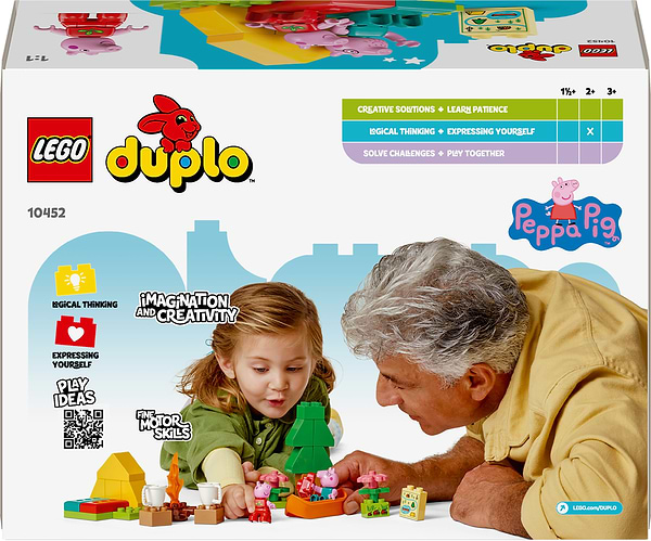 Фото - Конструктор LEGO DUPLO Peppa Pig Туристический поход (10452)