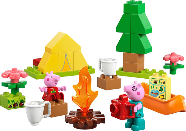Фото - Конструктор LEGO DUPLO Peppa Pig Туристический поход (10452)