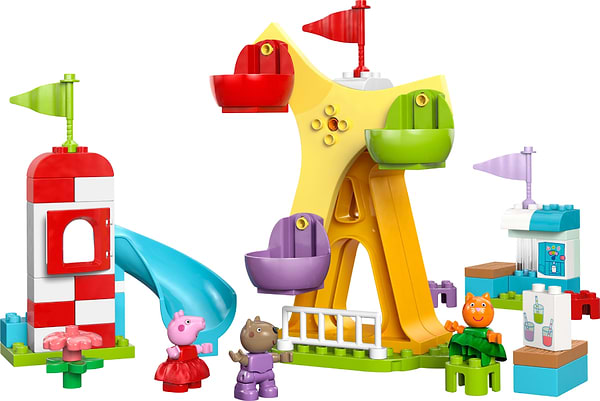 Фото - Конструктор LEGO DUPLO Peppa Pig Ярмарок розваг (10453)