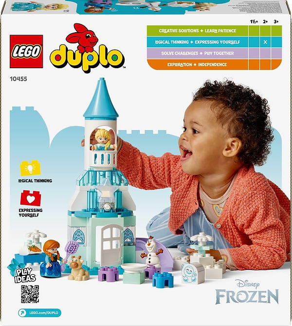 Фото - Конструктор LEGO DUPLO Disney Вечеринка в ледяном дворце Эльзы и Анны (10455)