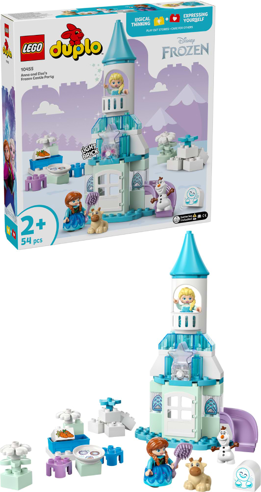 Конструктор LEGO DUPLO Disney Вечірка у крижаному палаці Ельзи та Анни (10455) - Фото 1