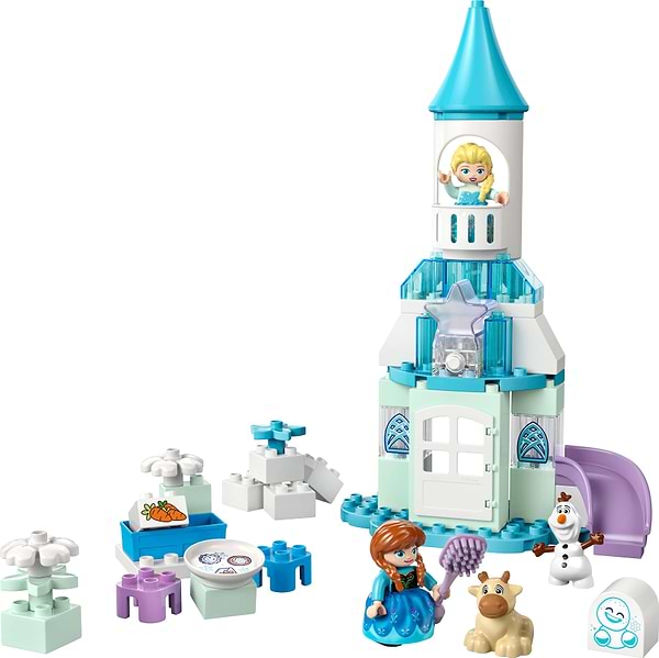Фото - Конструктор LEGO DUPLO Disney Вечеринка в ледяном дворце Эльзы и Анны (10455)