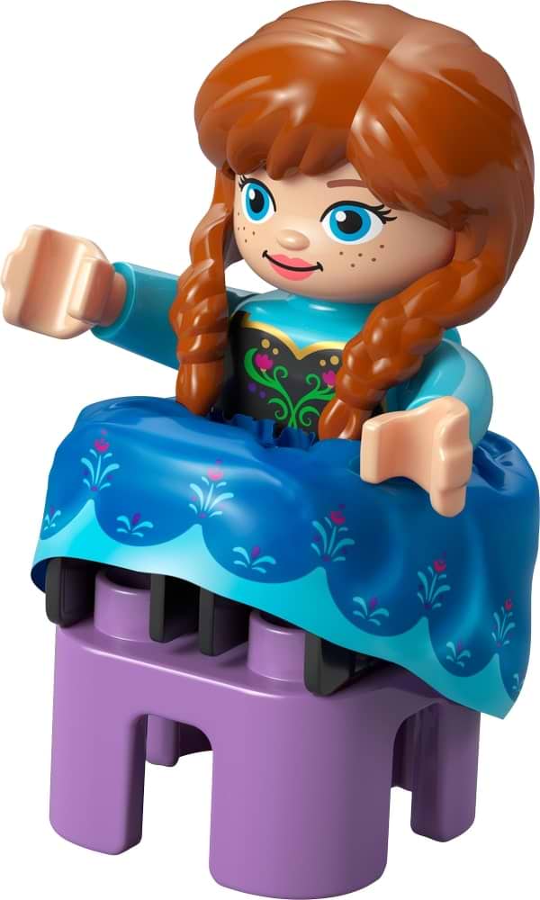 Фото - Конструктор LEGO DUPLO Disney Вечеринка в ледяном дворце Эльзы и Анны (10455)