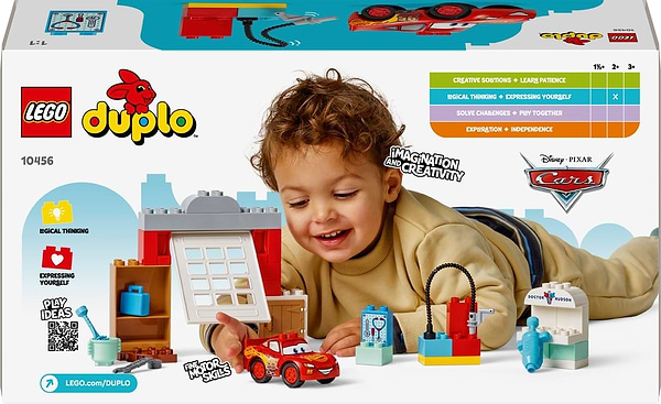 Фото - Конструктор LEGO DUPLO Disney Визит МакКвина в гараж Дока (10456)