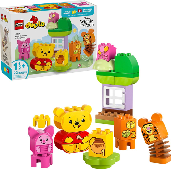 Фото - Конструктор LEGO DUPLO │ Disney День рождения Винни Пуха (10457)