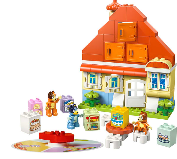 Фото - Конструктор LEGO DUPLO Bluey Семейный дом Блуи с игрой на запоминание (10459)