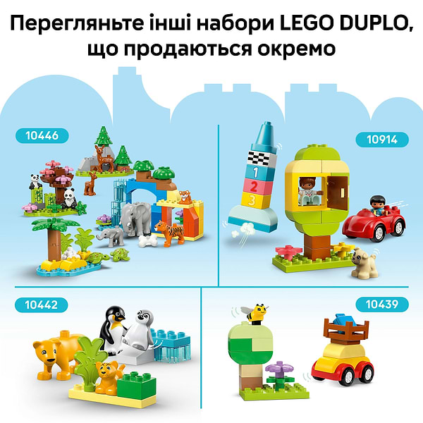 Фото - Конструктор LEGO DUPLO Зеленая строительная пластина (10460)