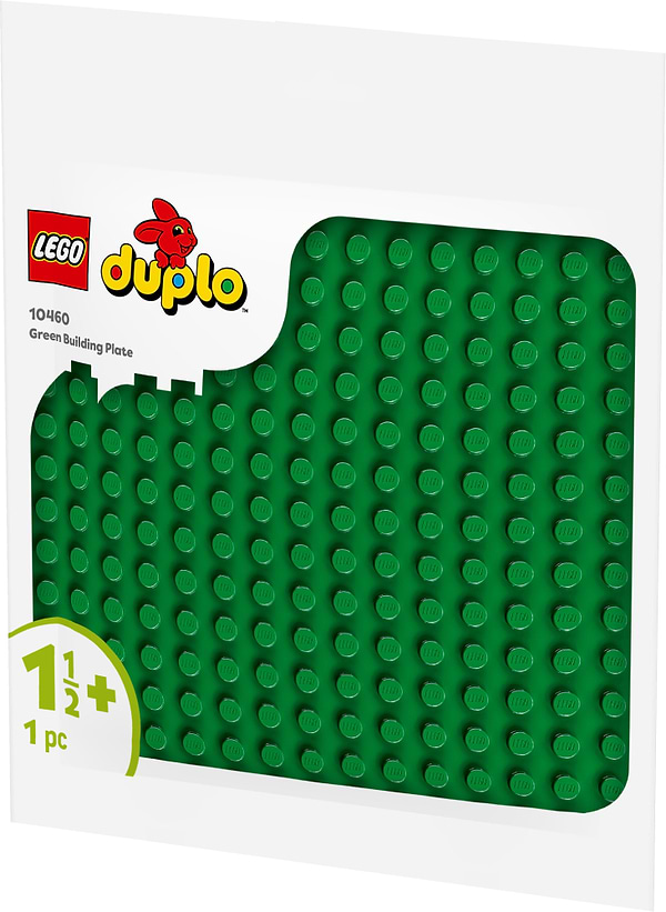 Фото - Конструктор LEGO DUPLO Зеленая строительная пластина (10460)