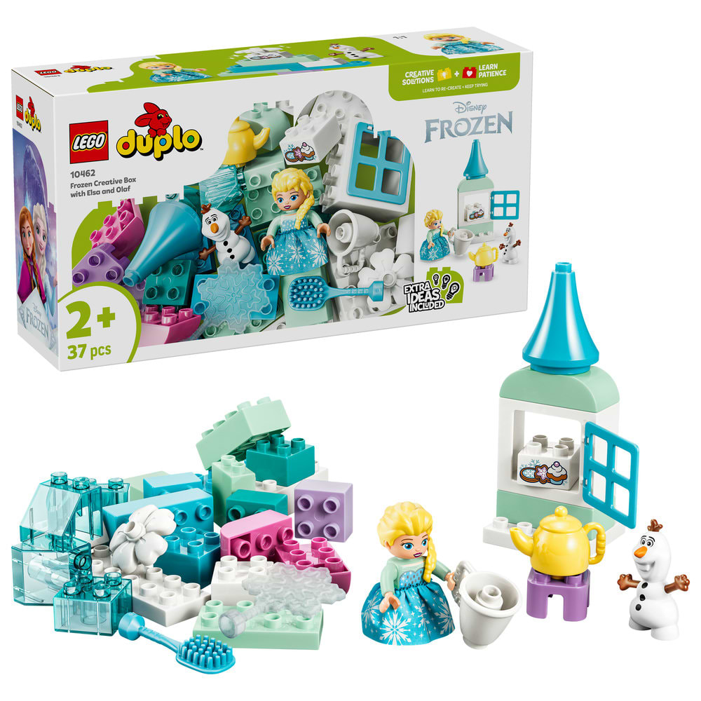 Конструктор LEGO  DUPLO Disney™ Коробка для творчого конструювання «Крижане серце» з Ельзою й Олафом (10462)