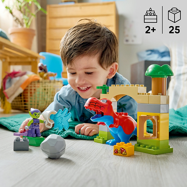 Фото - Конструктор LEGO DUPLO Disney™ Динозавр Spidey-Rex проти Зеленого Гобліна (10463)