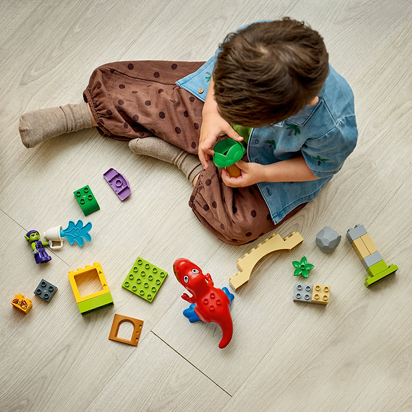 Фото - Конструктор LEGO DUPLO Disney™ Динозавр Spidey-Rex проти Зеленого Гобліна (10463)