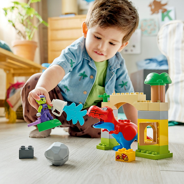 Фото - Конструктор LEGO DUPLO Disney™ Динозавр Spidey-Rex проти Зеленого Гобліна (10463)