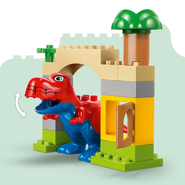 Фото - Конструктор LEGO DUPLO Disney™ Динозавр Spidey-Rex проти Зеленого Гобліна (10463)