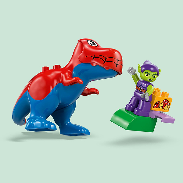 Фото - Конструктор LEGO DUPLO Disney™ Динозавр Spidey-Rex проти Зеленого Гобліна (10463)