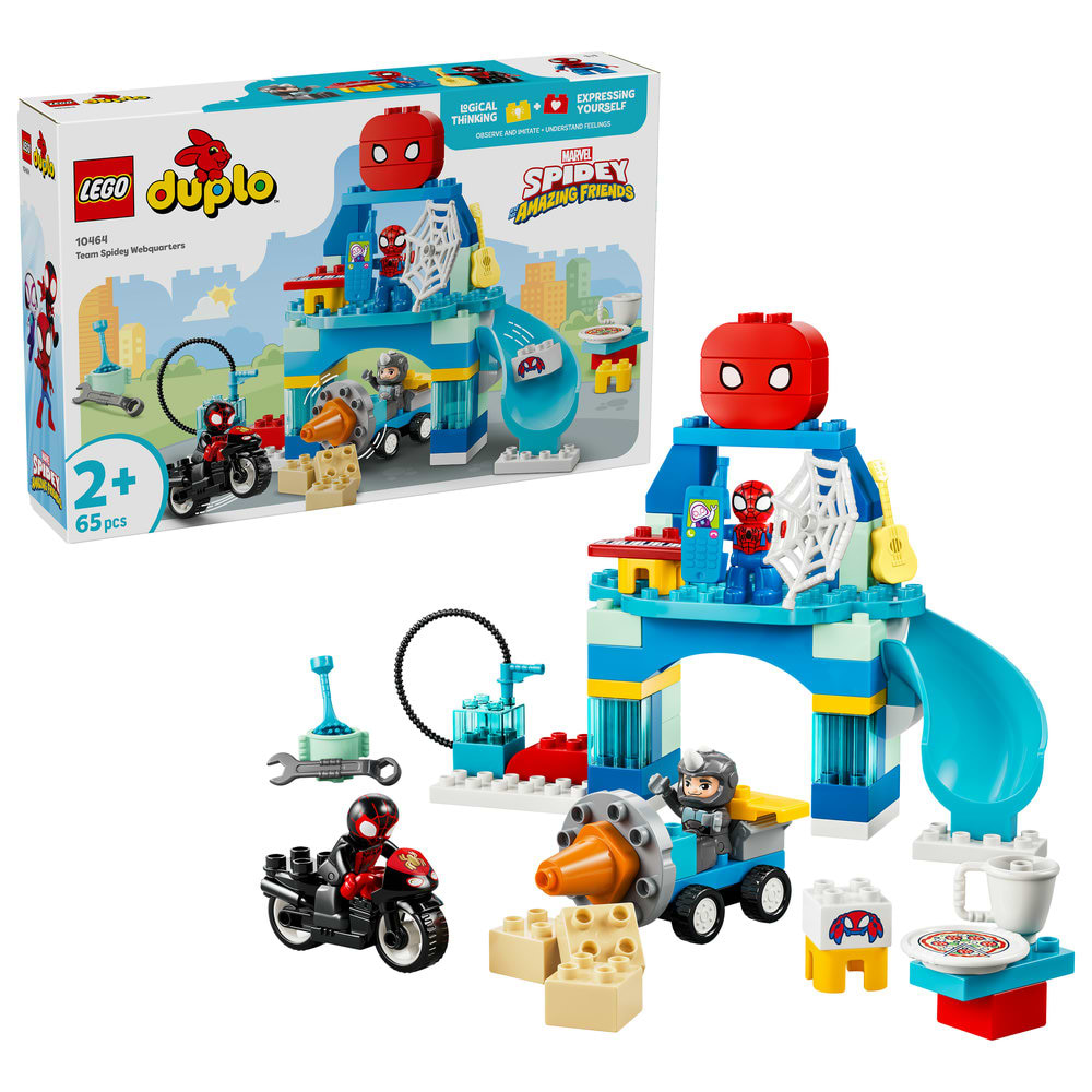 Конструктор LEGO  DUPLO Disney™ Штаб-квартира команди Павука (10464)