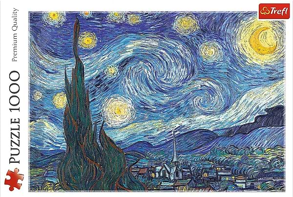 Фото - Пазлы (8+) Trefl "Звездная ночь" / Арт коллекция (1000 элм.) (10560)