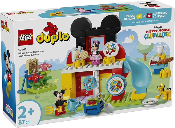 Фото - Конструктор LEGO DUPLO Disney™ Микки Маус: Клубный дом из Минни и Плуто (10465)