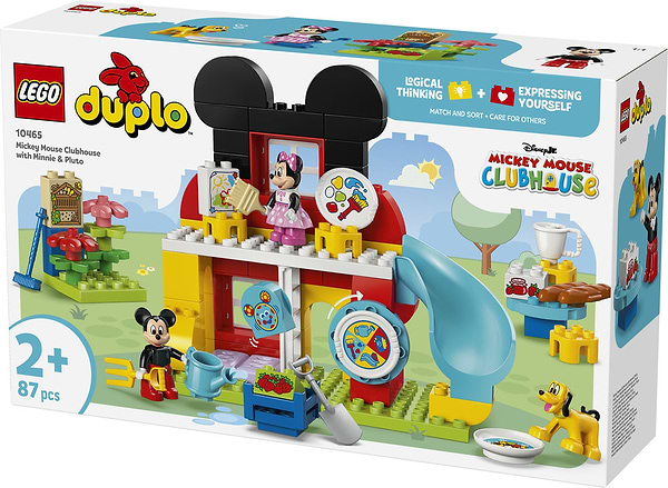 Фото - Конструктор LEGO DUPLO Disney™ Микки Маус: Клубный дом из Минни и Плуто (10465)