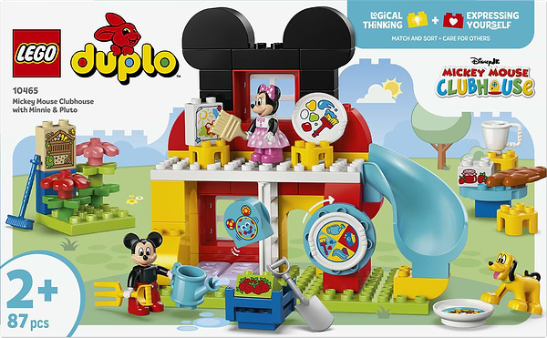 Фото - Конструктор LEGO DUPLO Disney™ Микки Маус: Клубный дом из Минни и Плуто (10465)