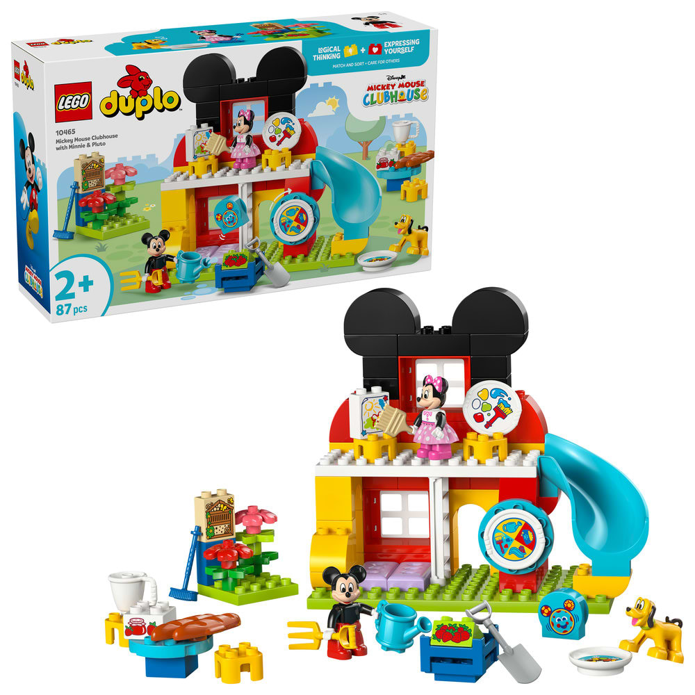 Конструктор LEGO DUPLO Disney™ Микки Маус: Клубный дом из Минни и Плуто (10465)