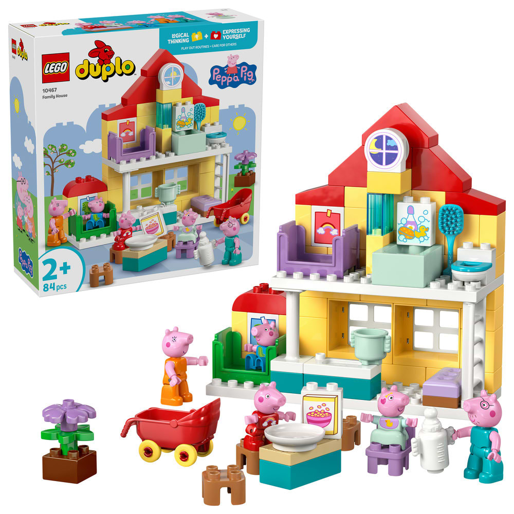 Конструктор LEGO DUPLO Peppa Pig Семейный дом (10467)