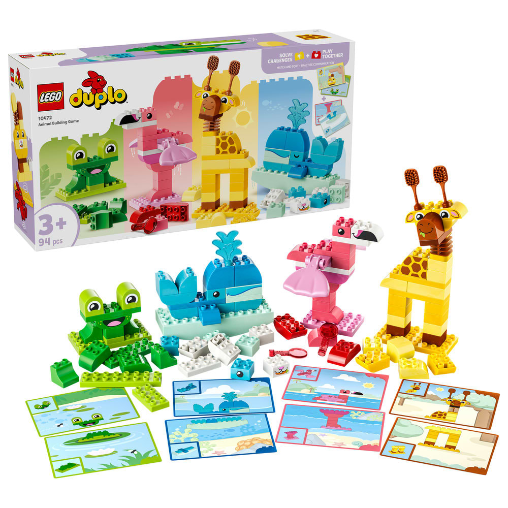 Конструктор LEGO  DUPLO Town Гра з побудови тварин (10472)