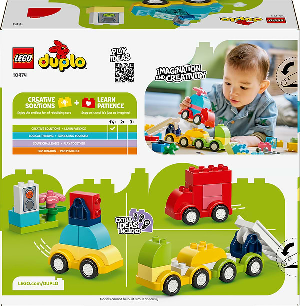 Фото - Конструктор LEGO DUPLO My First Творческие транспортные средства (10474)