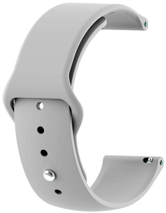 Ремінець для смарт-годинника BeCover for Samsung Galaxy Watch 46mm/Watch 3 45mm/Gear S3 Classic/Gear S3 Frontier Gray (706320)