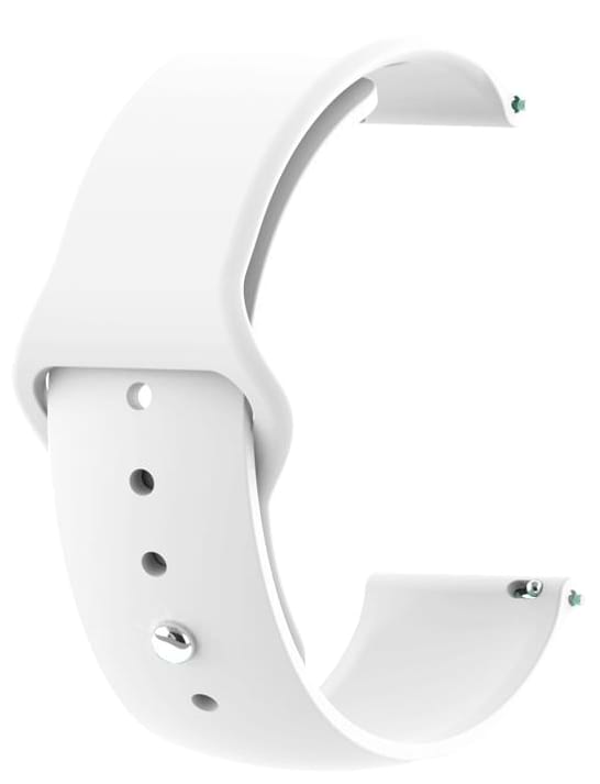 Ремешок для смарт-часов BeCover for Samsung Galaxy Watch 46mm/Watch 3 45mm/Gear S3 Classic/Gear S3 Frontier White (706317) - Фото 1