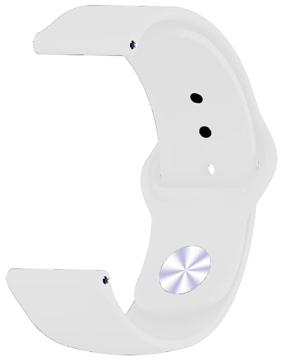 Фото - Ремінець для смарт-годинника BeCover for Samsung Galaxy Watch 46mm/Watch 3 45mm/Gear S3 Classic/Gear S3 Frontier White (706317)