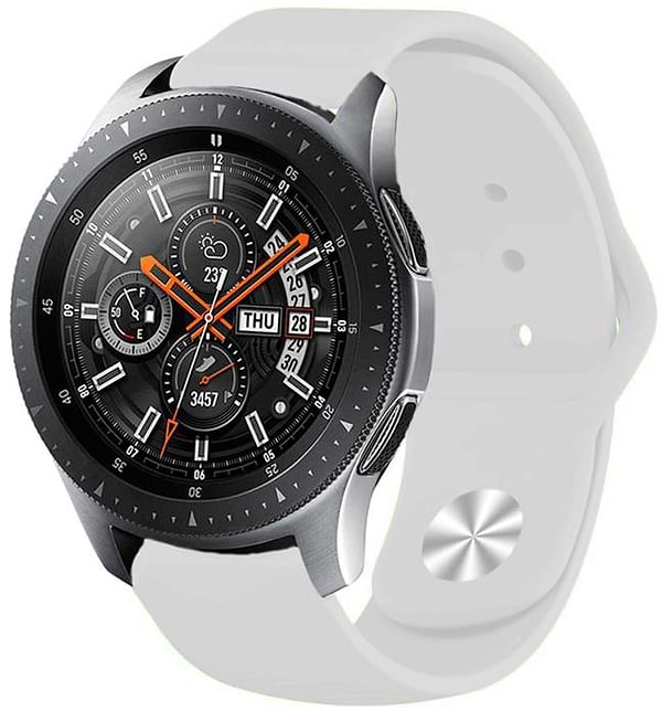 Фото - Ремінець для смарт-годинника BeCover for Samsung Galaxy Watch 46mm/Watch 3 45mm/Gear S3 Classic/Gear S3 Frontier White (706317)