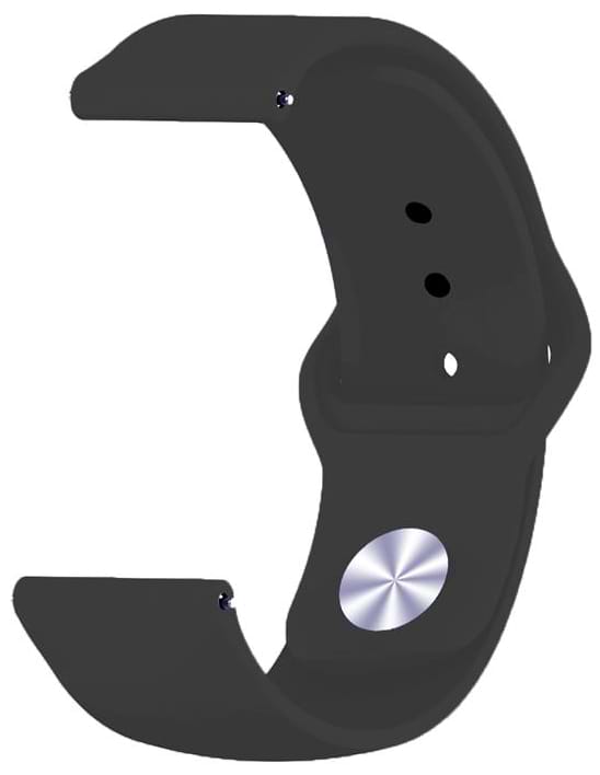 Фото - Ремінець для смарт-годинника BeCover for Samsung Galaxy Watch 46mm/Watch 3 45mm/Gear S3 Classic/Gear S3 Frontier Black (706316)