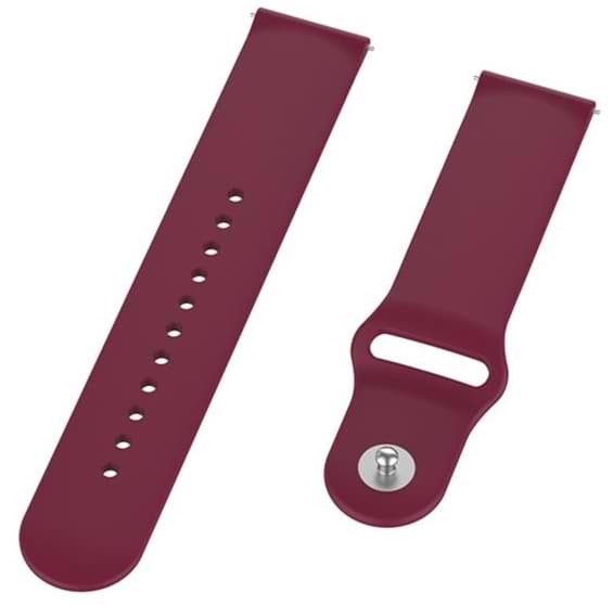 Фото - Ремінець для смарт-годинника BeCover for Samsung Galaxy Watch 46mm/Watch 3 45mm/Gear S3 Classic/Gear S3 Frontier Dark-Red (706309)