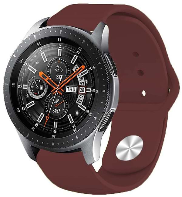 Фото - Ремінець для смарт-годинника BeCover for Samsung Galaxy Watch 46mm/Watch 3 45mm/Gear S3 Classic/Gear S3 Frontier Dark-Red (706309)
